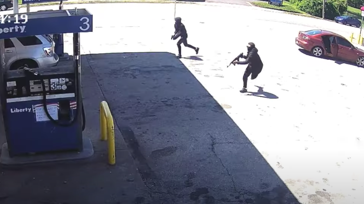 Video: Man shot, killed while pumping gas in broad daylight