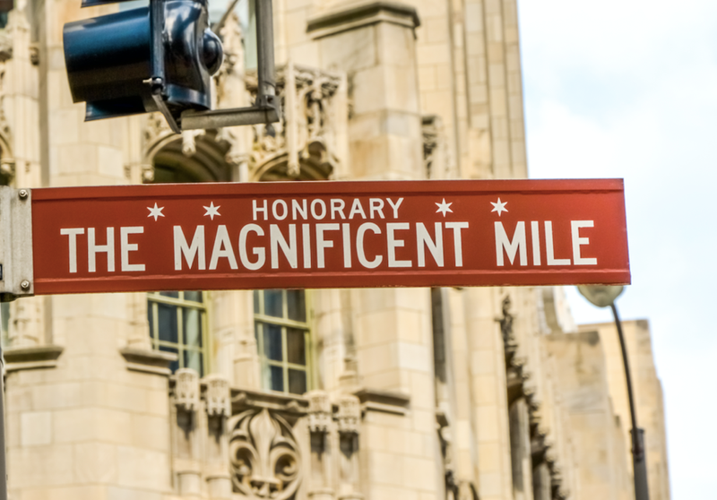 Mag Mile sign