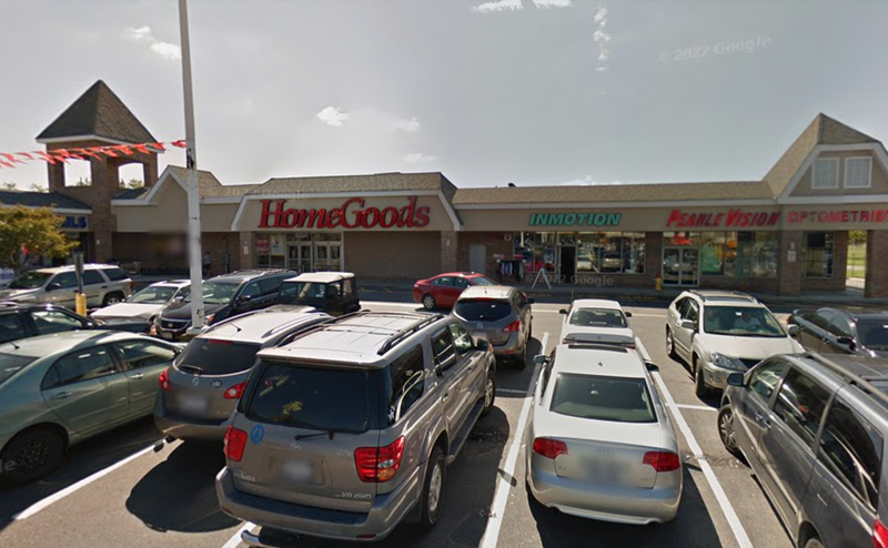 HomeGoods parking lot where baby was found inside of car