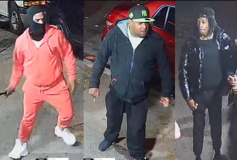 3 Sought in BX robbery