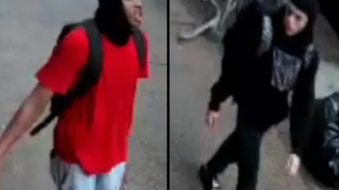 VIDEO: Man stabbed in chest, teen threatened with knife in Manhattan crime spree; 2 sought