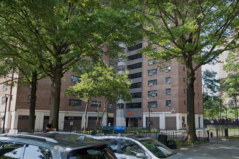 Polo Grounds NYCHA apartment building where victim was found dead