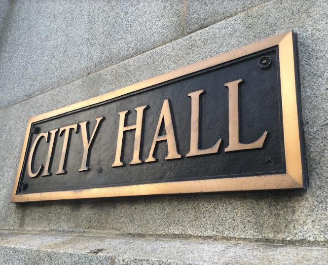 City Hall plaque