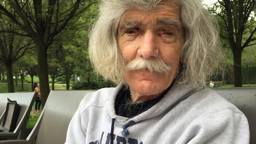 Homeless person set on fire overnight believed to be familiar downtown figure 'Walking Man'