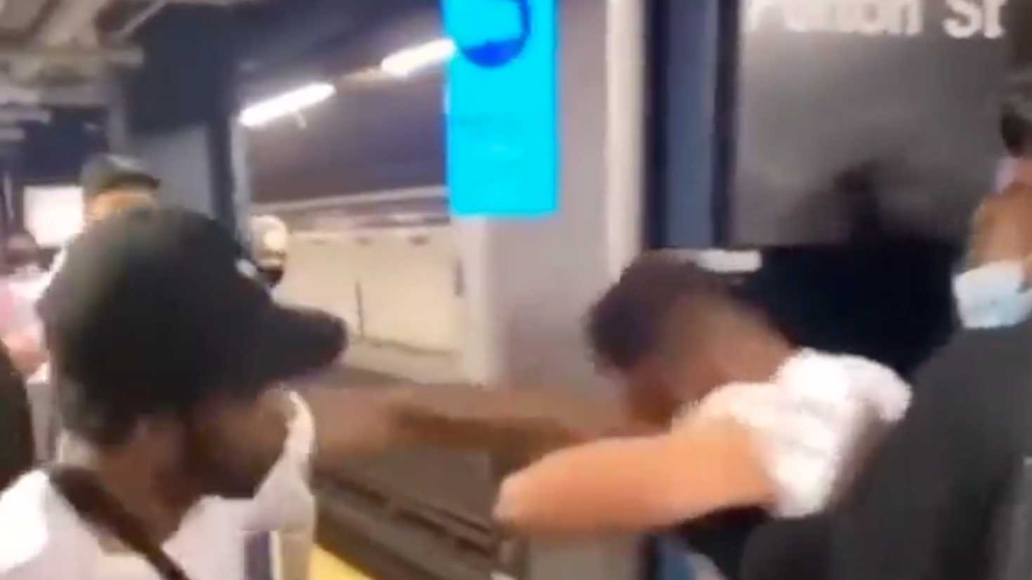 VIDEO: Man held down, beaten in subway; NYPD's Asian Hate Crimes investigates