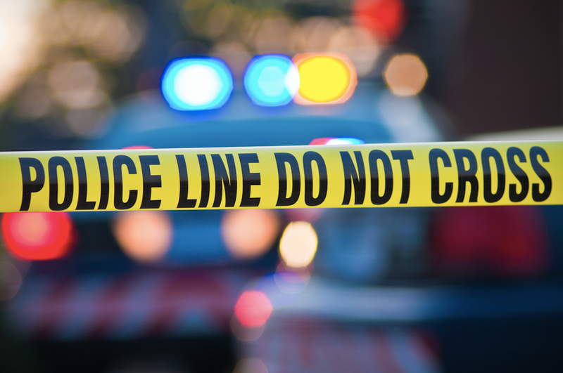 police scene