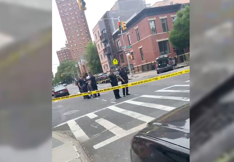 A bystander filmed the scene of the crash and broadcasted it on the Citizen App.
