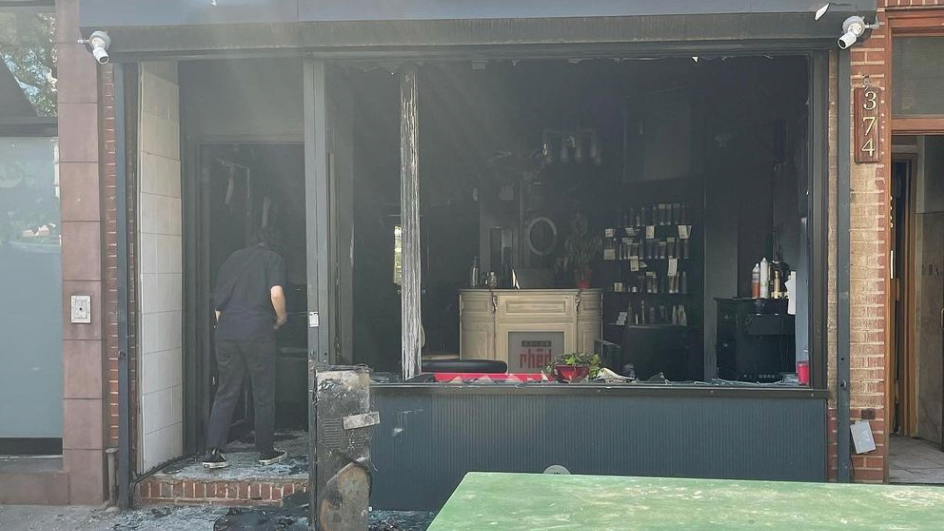 Fire at Brooklyn hair salon being investigated as hate crime after swastika found