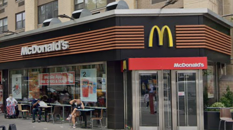 Two teens were stabbed during a fight at an Upper West Side McDonald's on Tuesday morning.