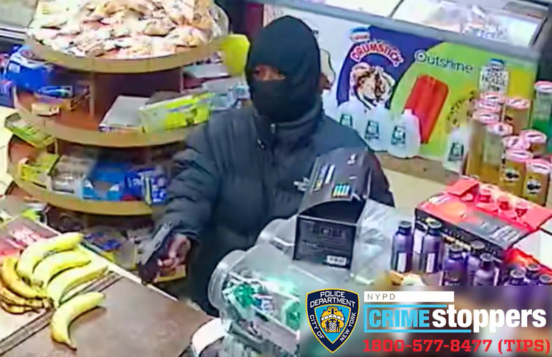 One of the teens held a gun to the worker as his accomplices stole cash from the register, police said