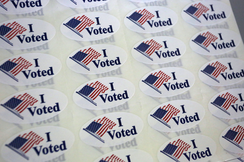 I voted stickers