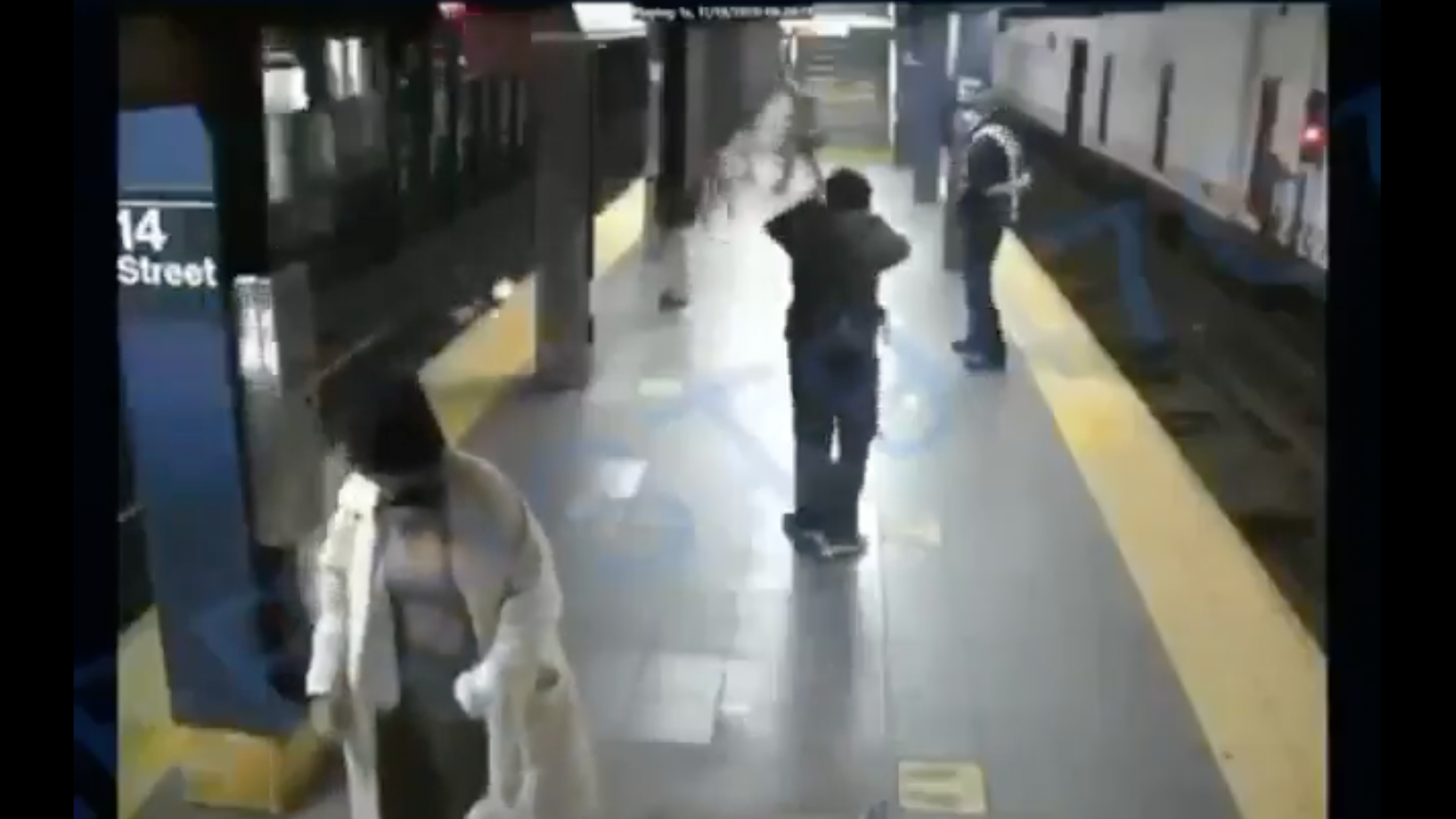 Man pleads guilty in NYC subway shove of woman