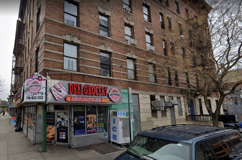 Building where victim was found dead