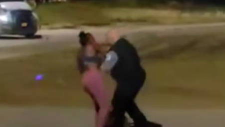 Charges filed against ex-cop seen in viral video tussling with Black woman on beach