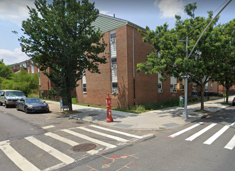 Palmetto Street and Central Avenue where victim was fatally struck