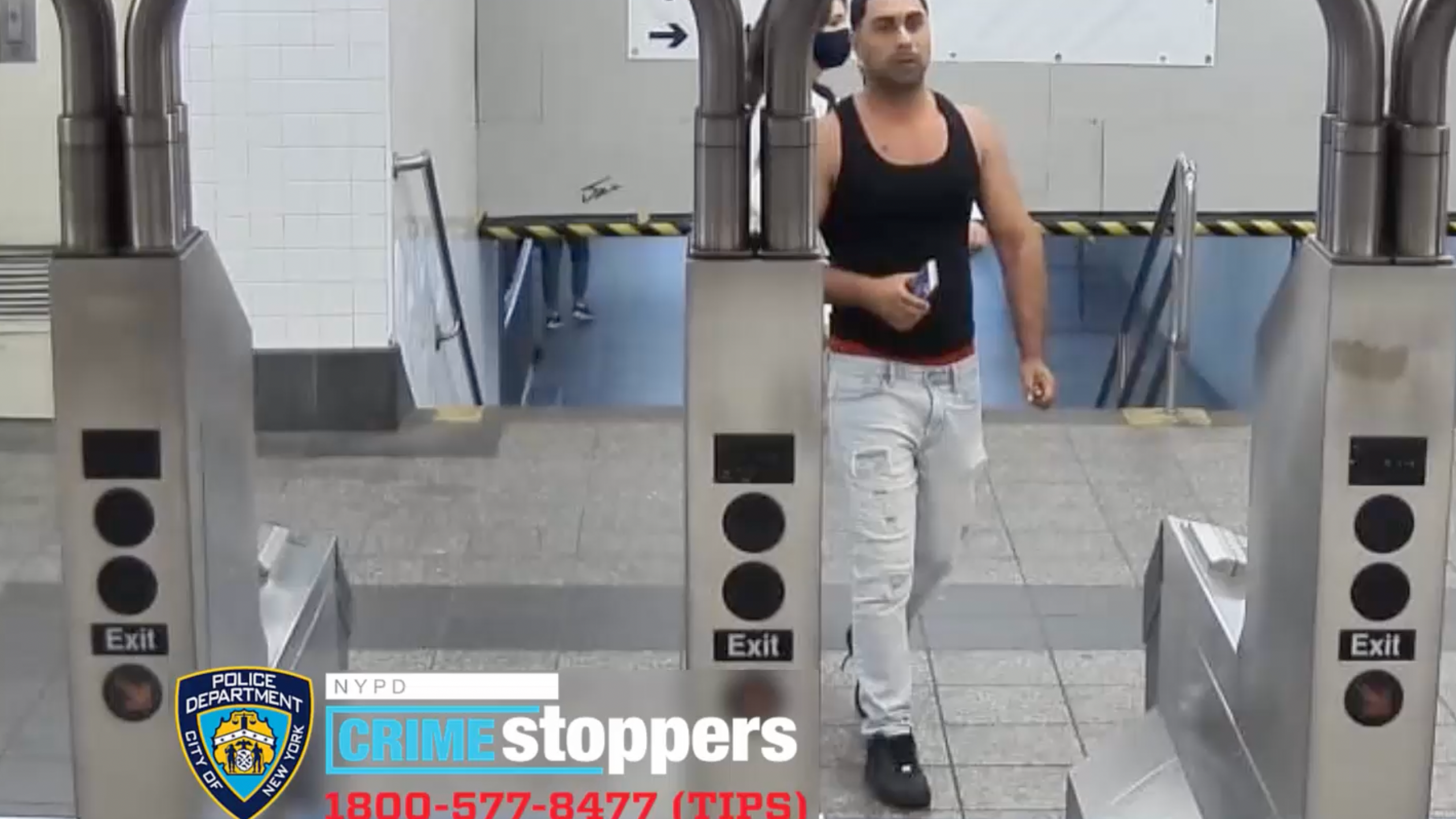 Suspect wanted for taking up-skirt photos of woman in subway station