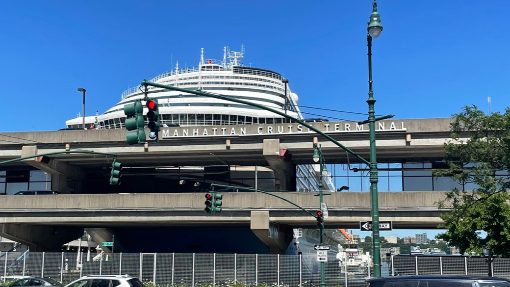 40-60 people brawl on the dance floor of Carnival Cruise