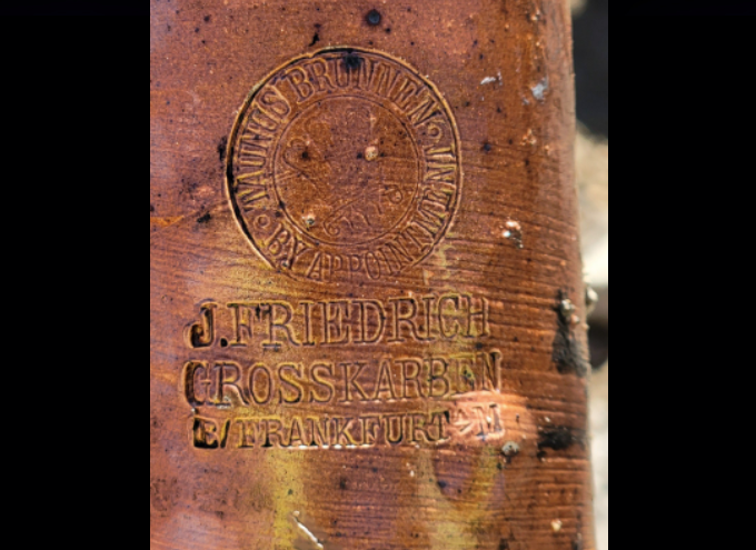 stoneware bottle