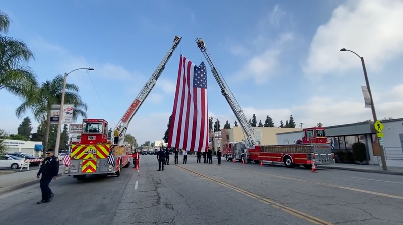 Corporal Michael Paredes and Officer Joseph SantanaMemorial service for officers Corporal Michael Paredes and Officer Joseph Santana.