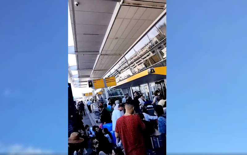 Passengers evacuated from JFK terminal