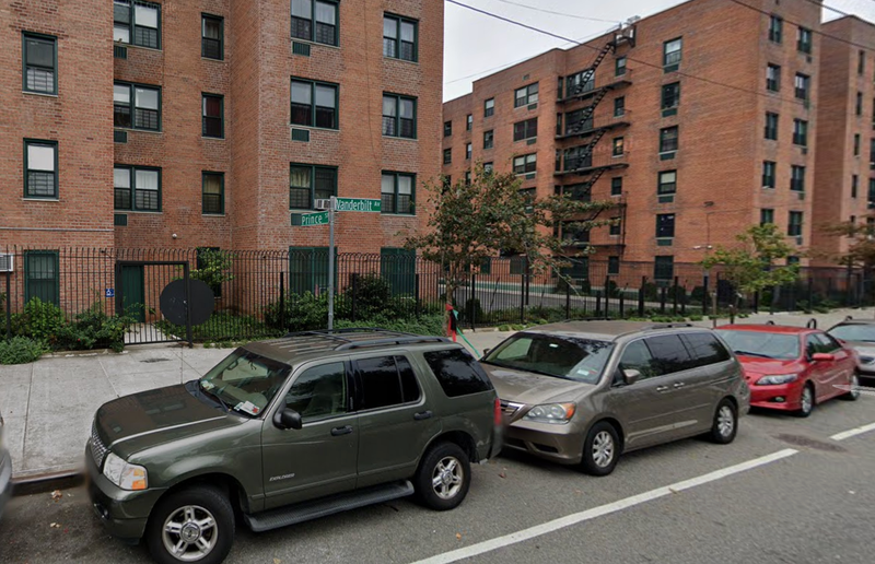 Prince Street and Vanderbilt Ave. where shooting occurred 