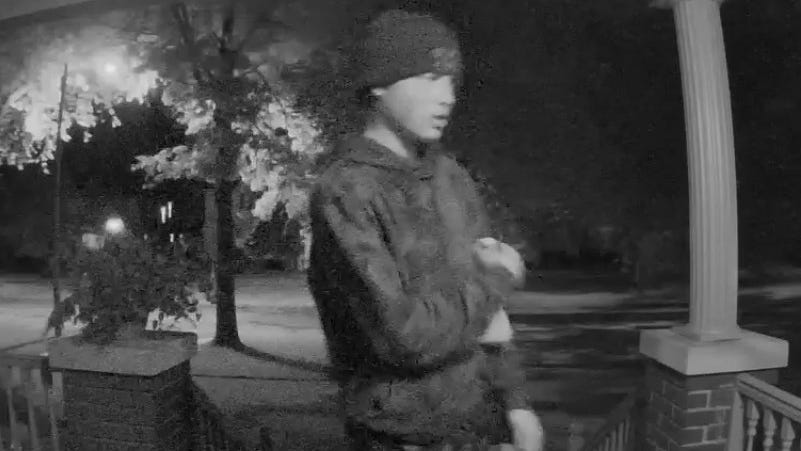 WATCH: 'Drunked up' 19-year-old caught on camera throwing flower pots at Downriver home