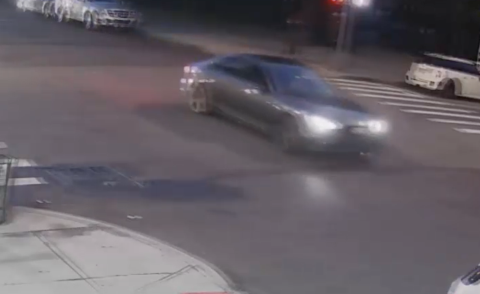 Police released images of a BMW they're searching for in a hit-and-run that left a man seriously injured in Crown Heights last Wednesday night