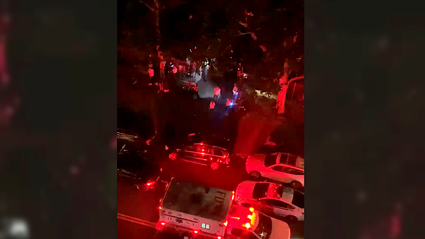 Gunman on scooter drives by Brooklyn playground, shoots 2 teens in back, foot
