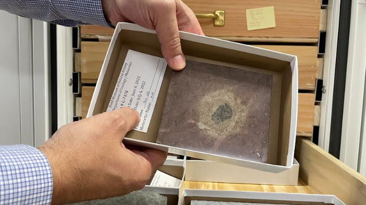 Field Museum receives fossil meteorites from Sweden