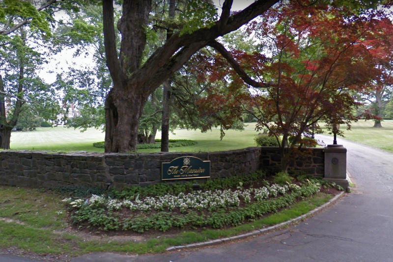 The shooting happened during a pool party inside the Mansion at Glen Cove on Sunday evening