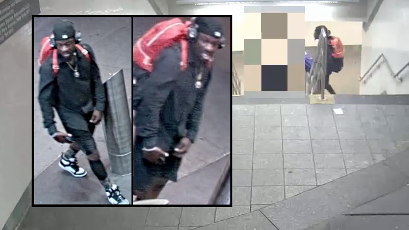 VIDEO: Man beats, robs subway rider, 72, at Times Square station