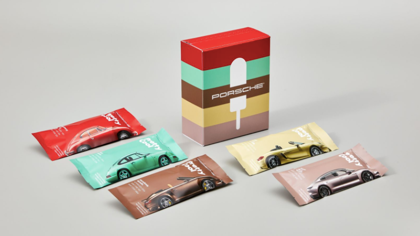 Porsche with a stick: Auto maker, ice cream store unveil sweet collaboration