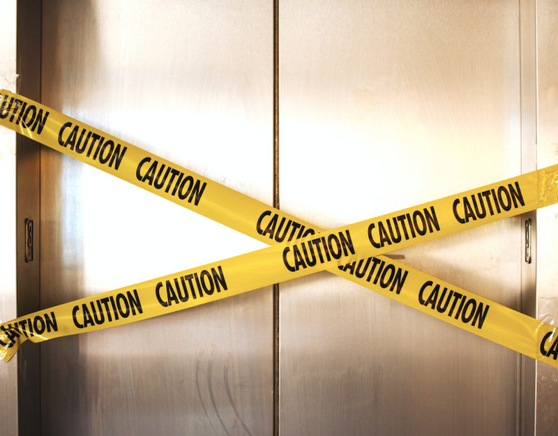 elevator out of order