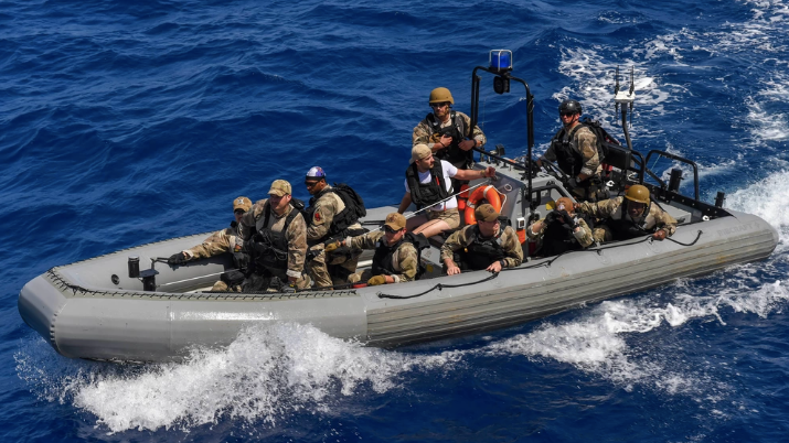 Navy buys two boats with tank treads because… reasons