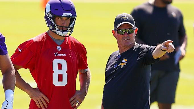 Vikings announcer: Mike Zimmer 'did not like' Kirk Cousins