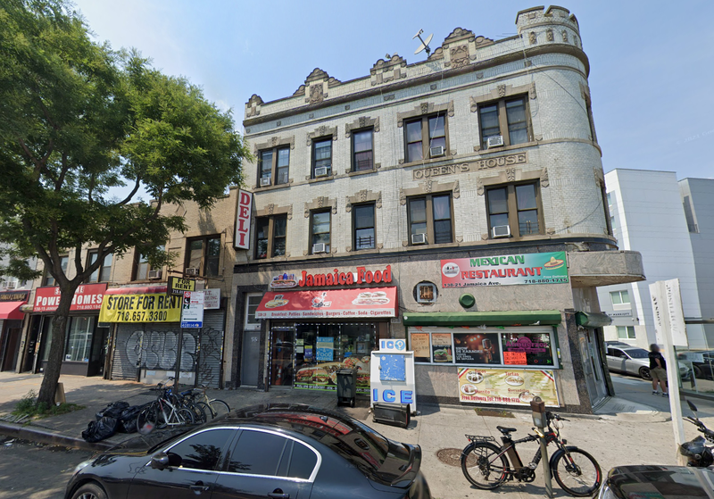 A man was stabbed to death at his apartment building in Jamaica on Sunday evening, police said