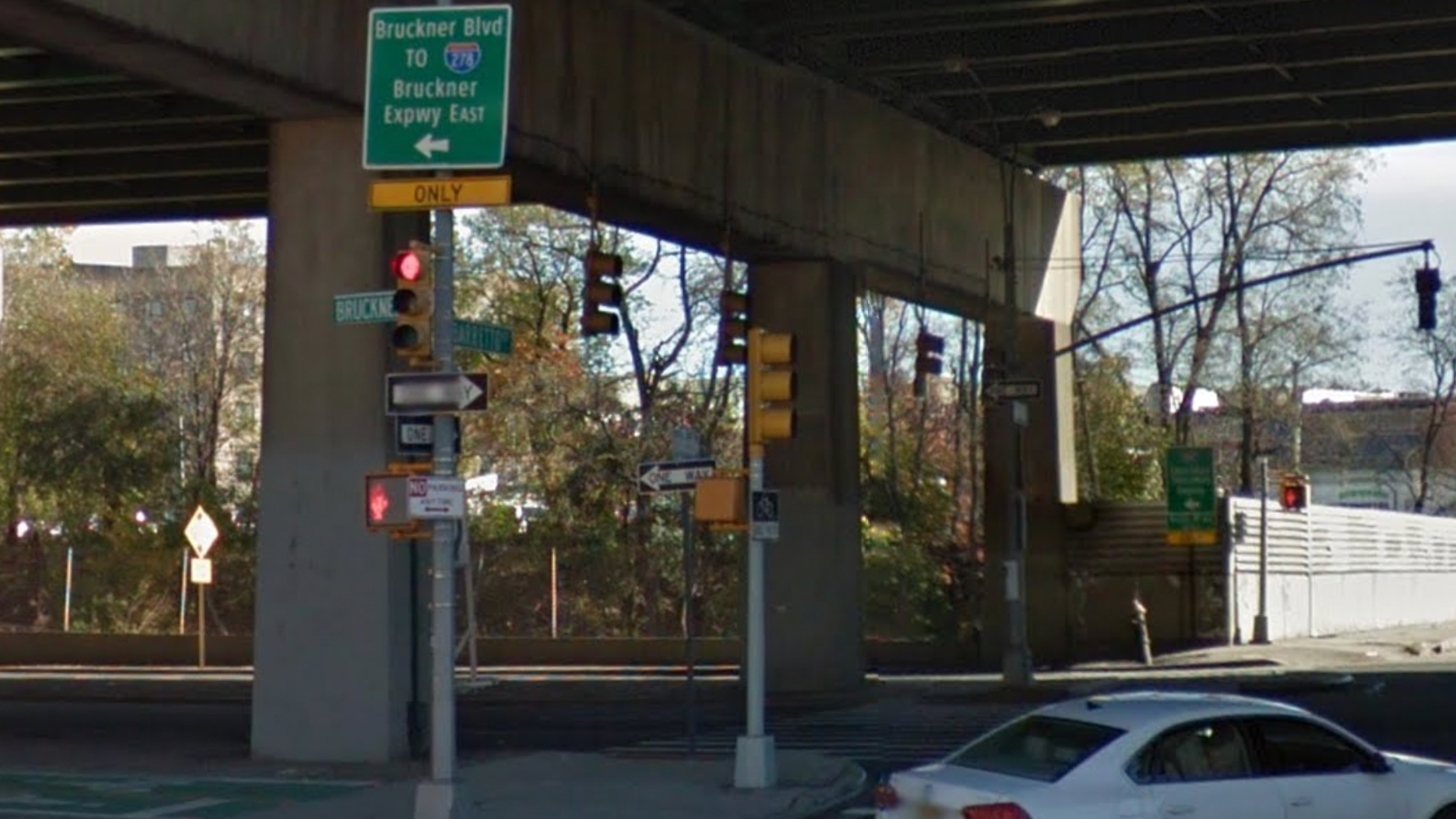 Woman, 27, who exited disabled vehicle on BX highway fatally struck