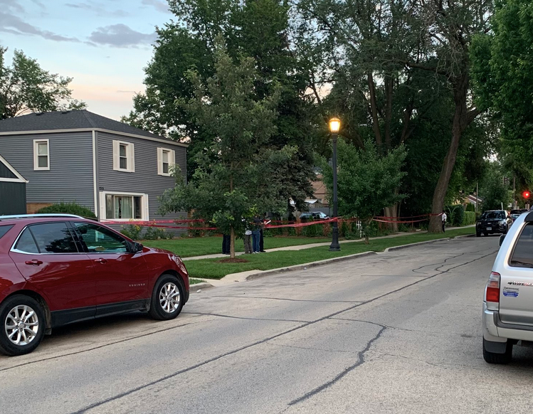shooting crime scene