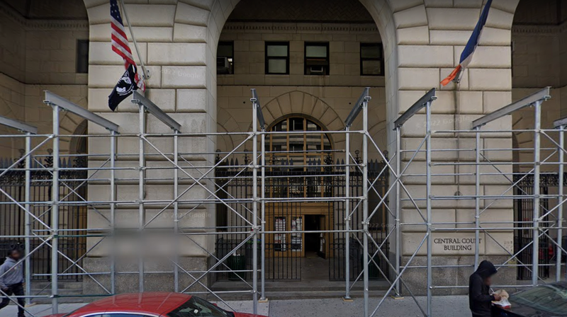 Brooklyn Central Court where holding cells are