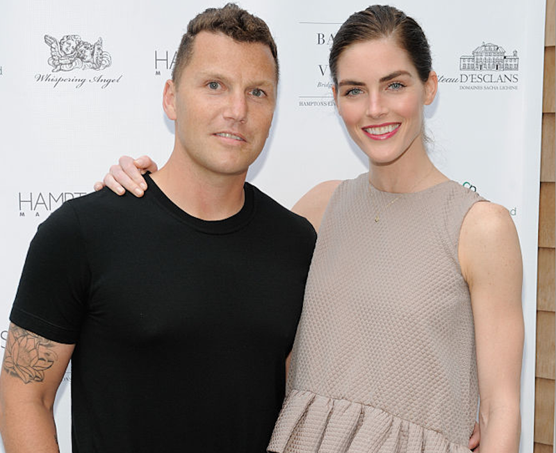 Sean Avery (L) and Hilary Rhoda attend as Hamptons Magazine celebrates cover stars Sean Avery and Hilary Rhoda at Barn & Vine on June 12, 2015 in Bridgehampton, New York.