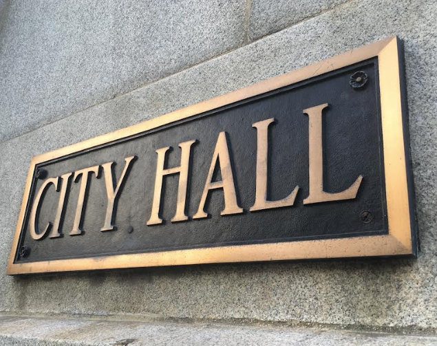 Chicago City Hall plaque