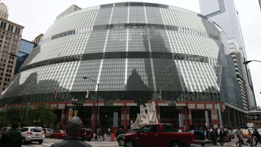 'Beast' sculpture – aka 'Snoopy in a Blender' – is on the move, after Thompson Center sale