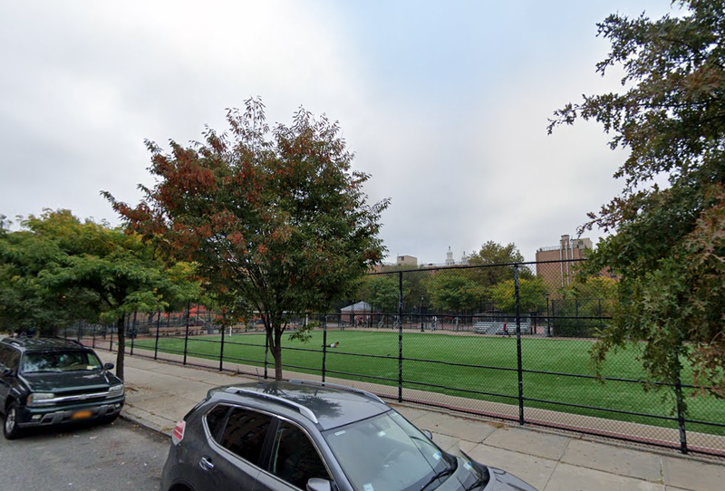 The fight erupted around 9:30 p.m. Sunday at the Heckscher Playground on Linden Street in Bushwick