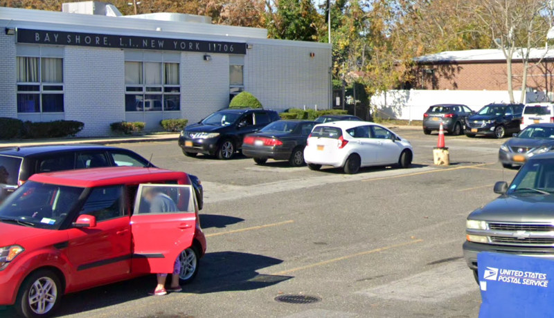 The Bay Shore USPS location in Suffolk County.