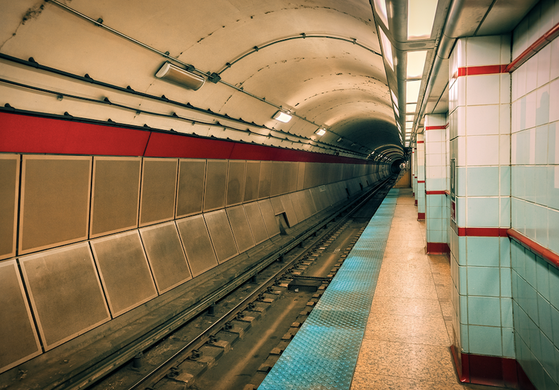 CTA tunnel