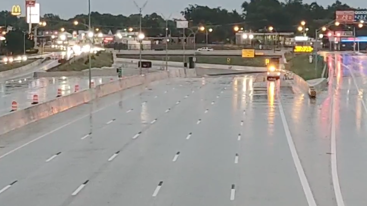 Flooding closes multiple Metro Detroit freeways; severe storms bring down trees, knock out power