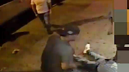VIDEO: Robbery victim punched, critically injured outside Brooklyn pizzeria