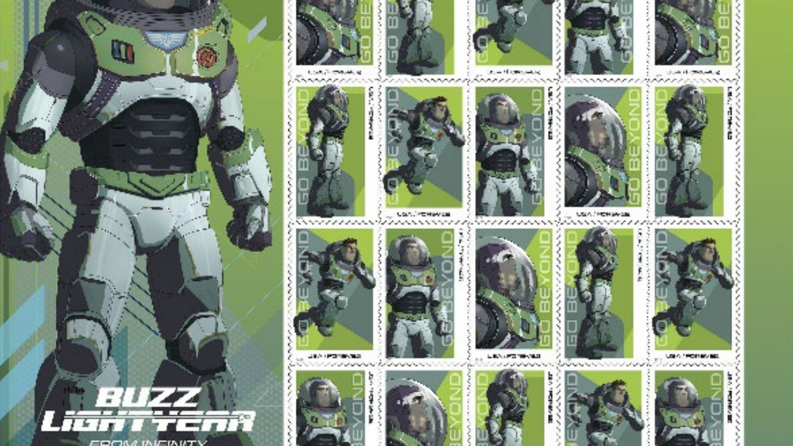 Postal Service debuts Buzz Lightyear stamps