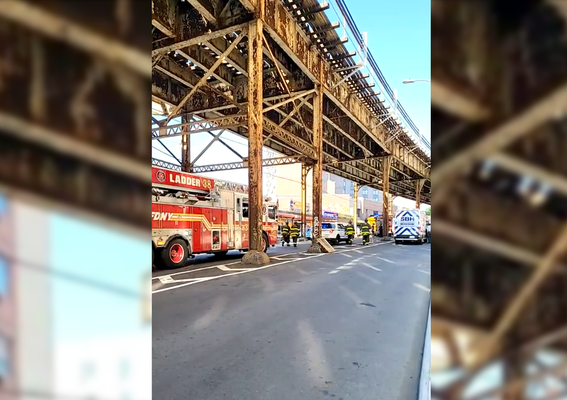 There was a heavy emergency response at the scene after the 8:30 a.m. crash