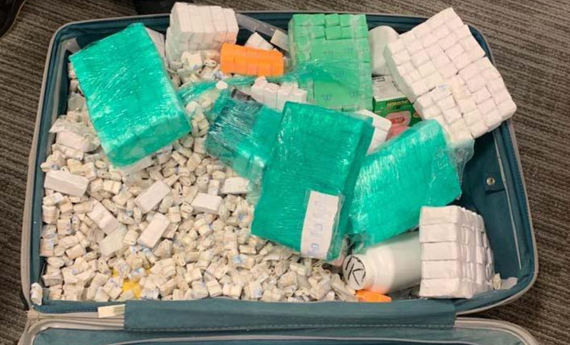 Heroin and fentanyl glassines were seized by authorities over the weekend in the Bronx.